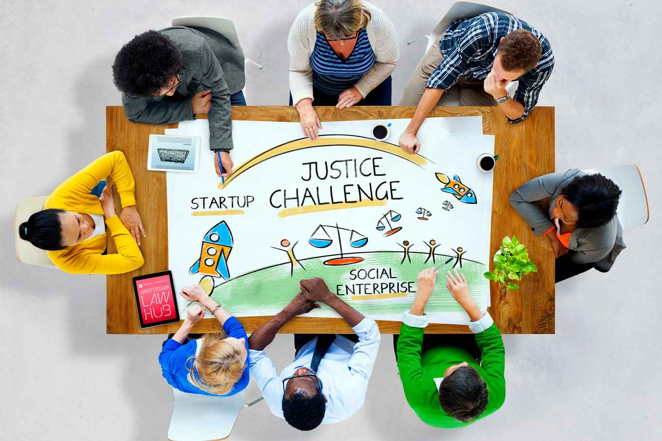 Banner for the Justice Challenge
